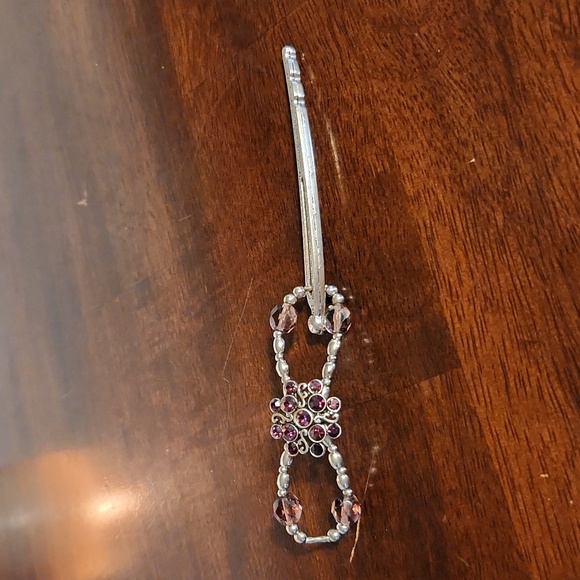 Purple and Silver, Lillarose flexi clip. Small. - Picture 2 of 5